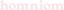 Homniom